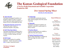 Tablet Screenshot of kgfoundation.org